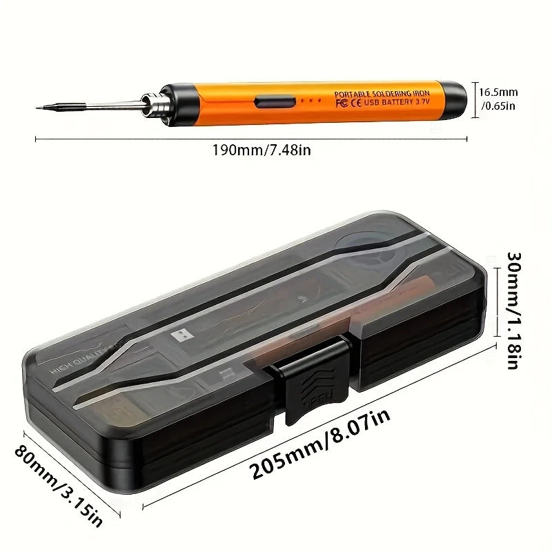USB Portable Soldering Iron Kit
