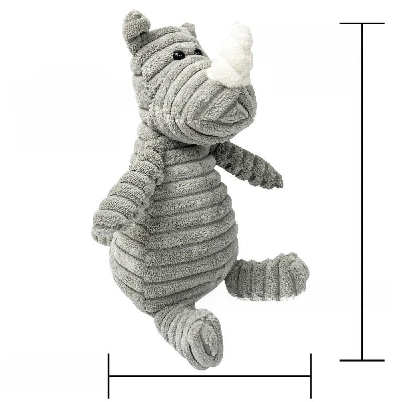 Pet dog plush sound-making toy