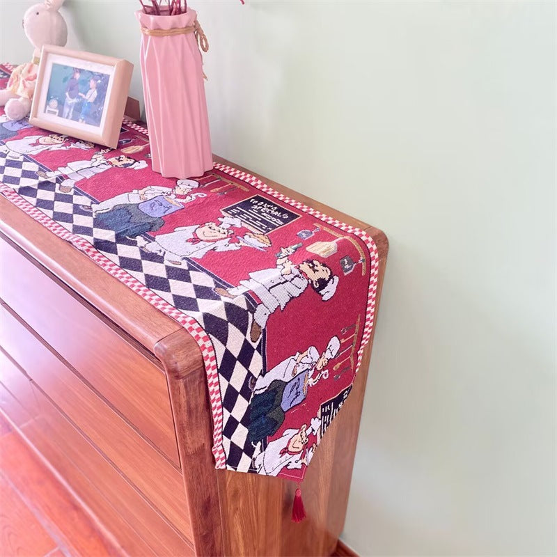 Christmas Table Flag