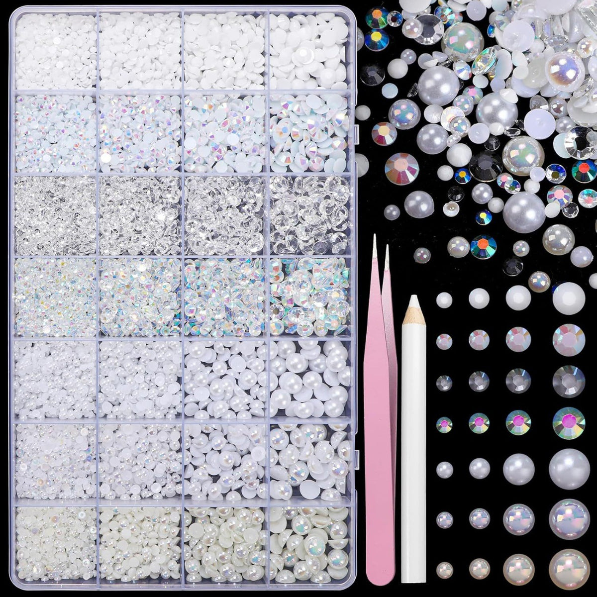 Resin Rhinestone Set