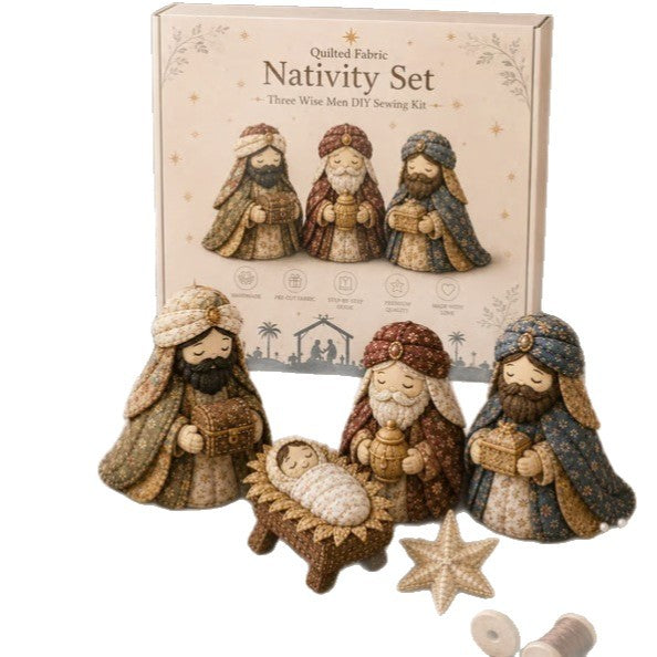 DIY Nativity Scene Sewing Kit