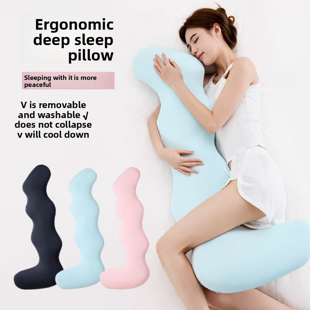 Memory Foam Body Pillow for Pregnancy Support