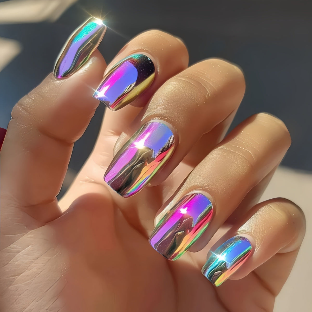 Wear nail stickers