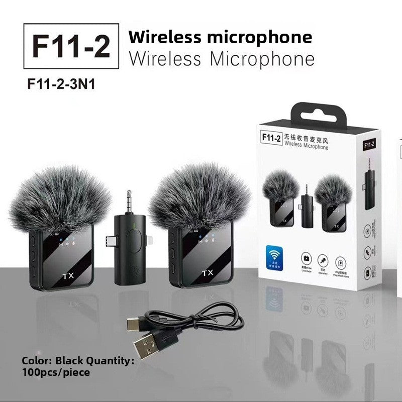 Lavalier Wireless Microphone for Mobile Recording