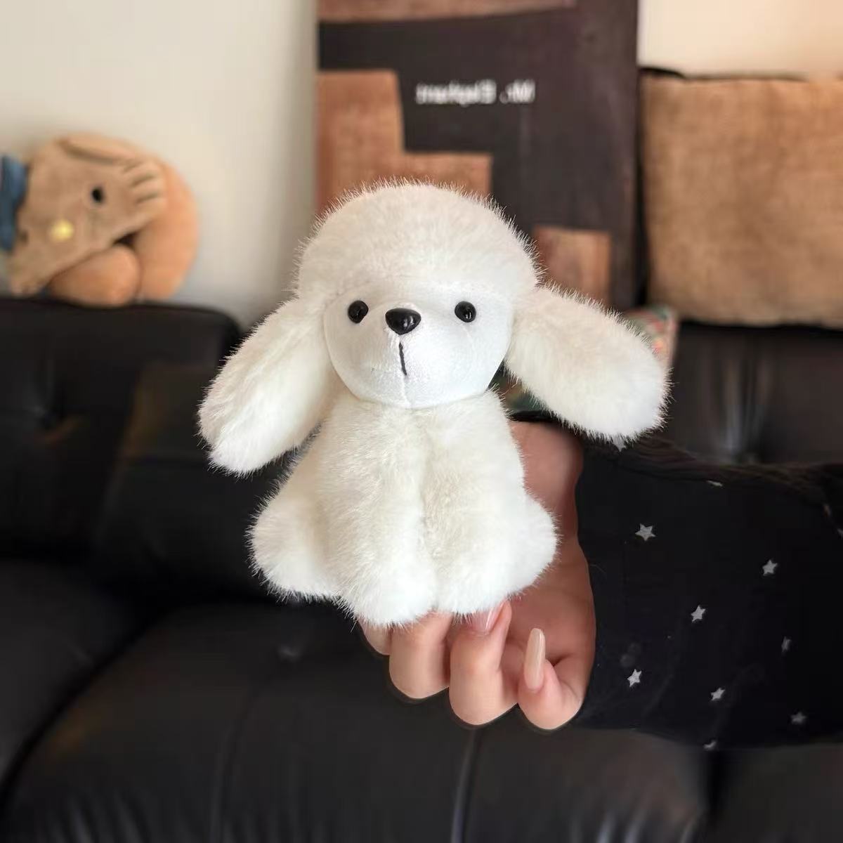 Scented Plush Dog Keychain Pendant