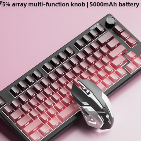 Compact mechanical tactile wired keyboard