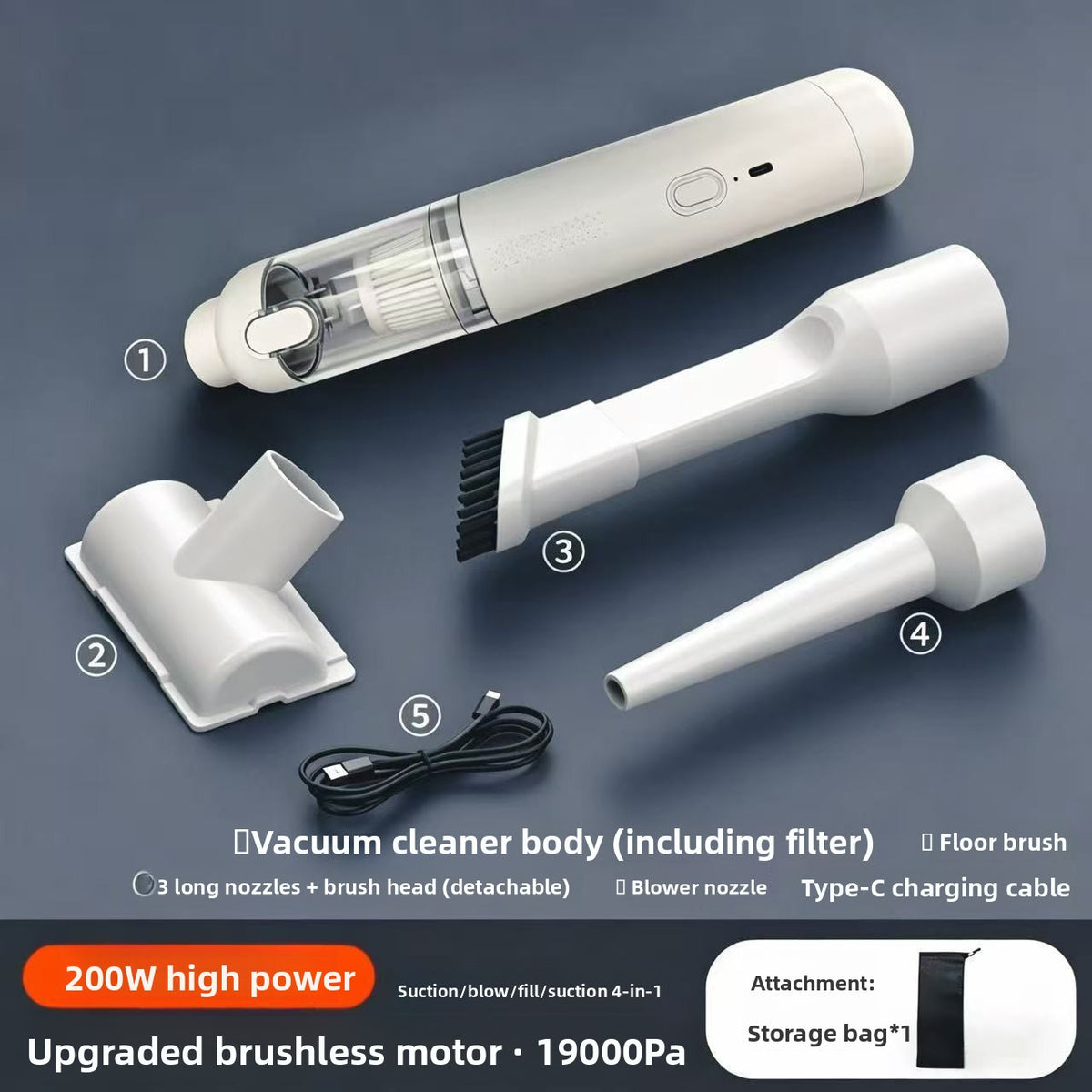 Handheld Cordless Vacuum Cleaner