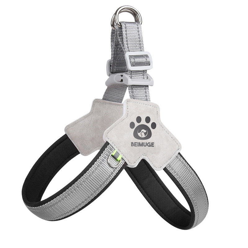 Adjustable Reflective Dog Harness with Anti-Escape Design