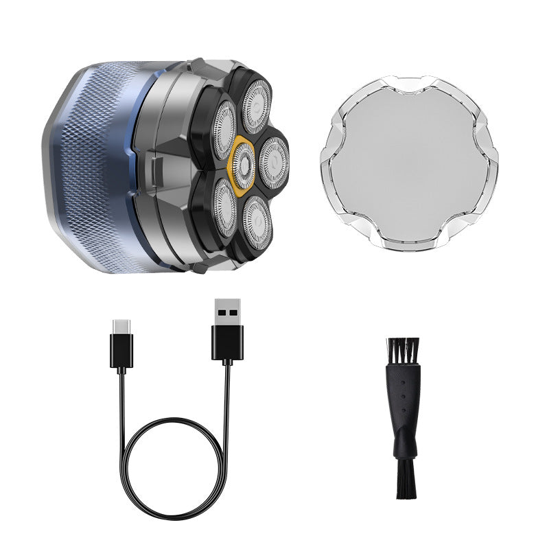 Six-Blade Electric Shaver Kit