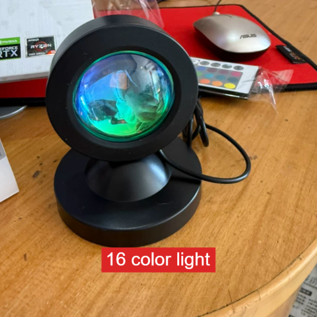 RGB Sunset Projection Lamp