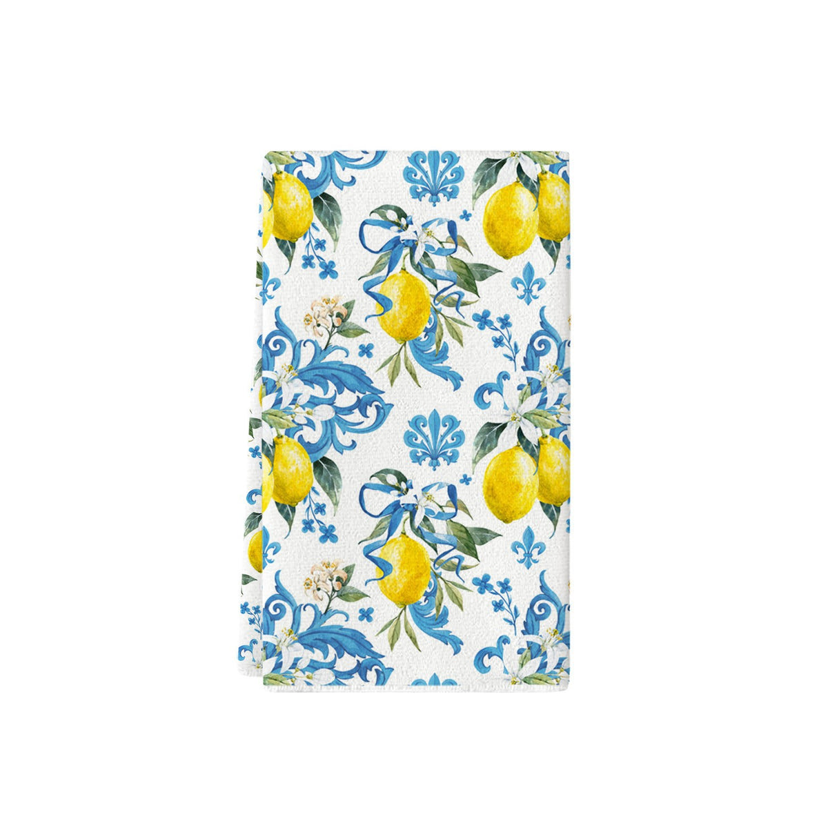 Lemon Print Microfiber Kitchen Towel