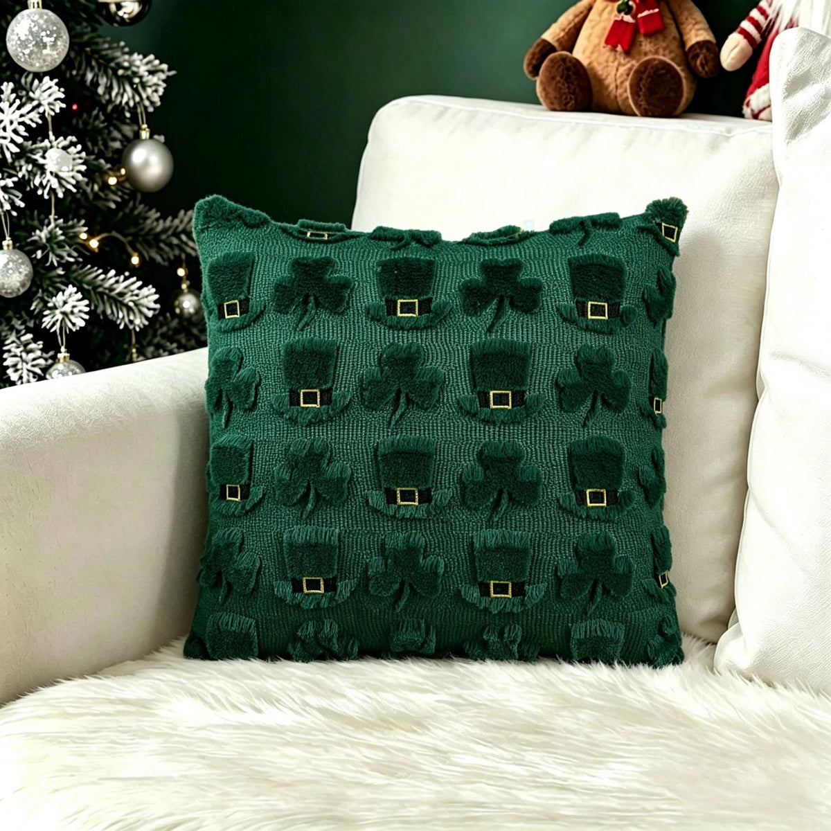 Christmas Retro Cushion Cover