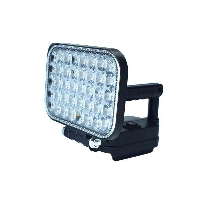 Portable Outdoor LED Work Light with Dual USB Charging