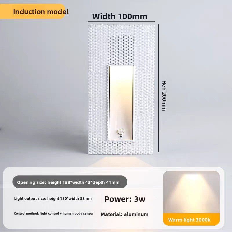 Embedded Frameless Sensor Stair Light