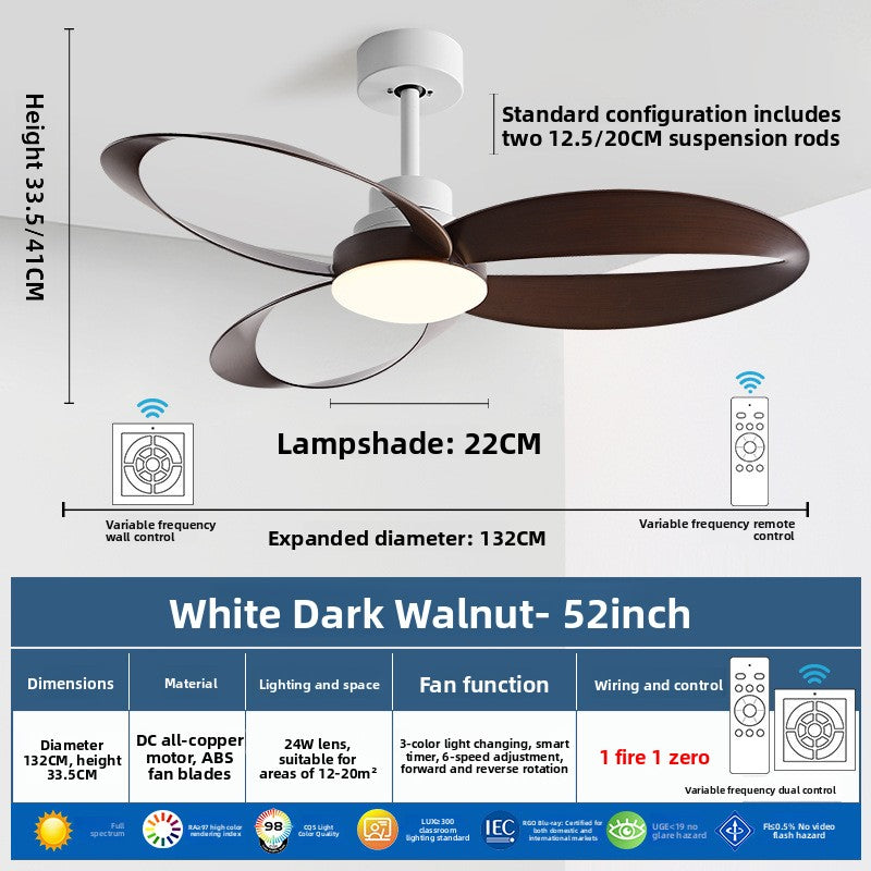 Modern Ceiling Fan with LED Light