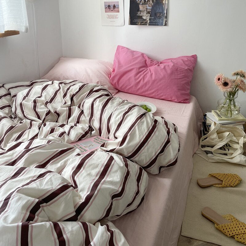 Sweet and Cool Style Cotton Bedding Set