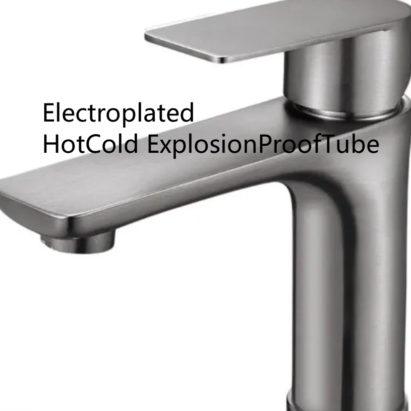 Stainless Steel Bathroom Sink Faucet