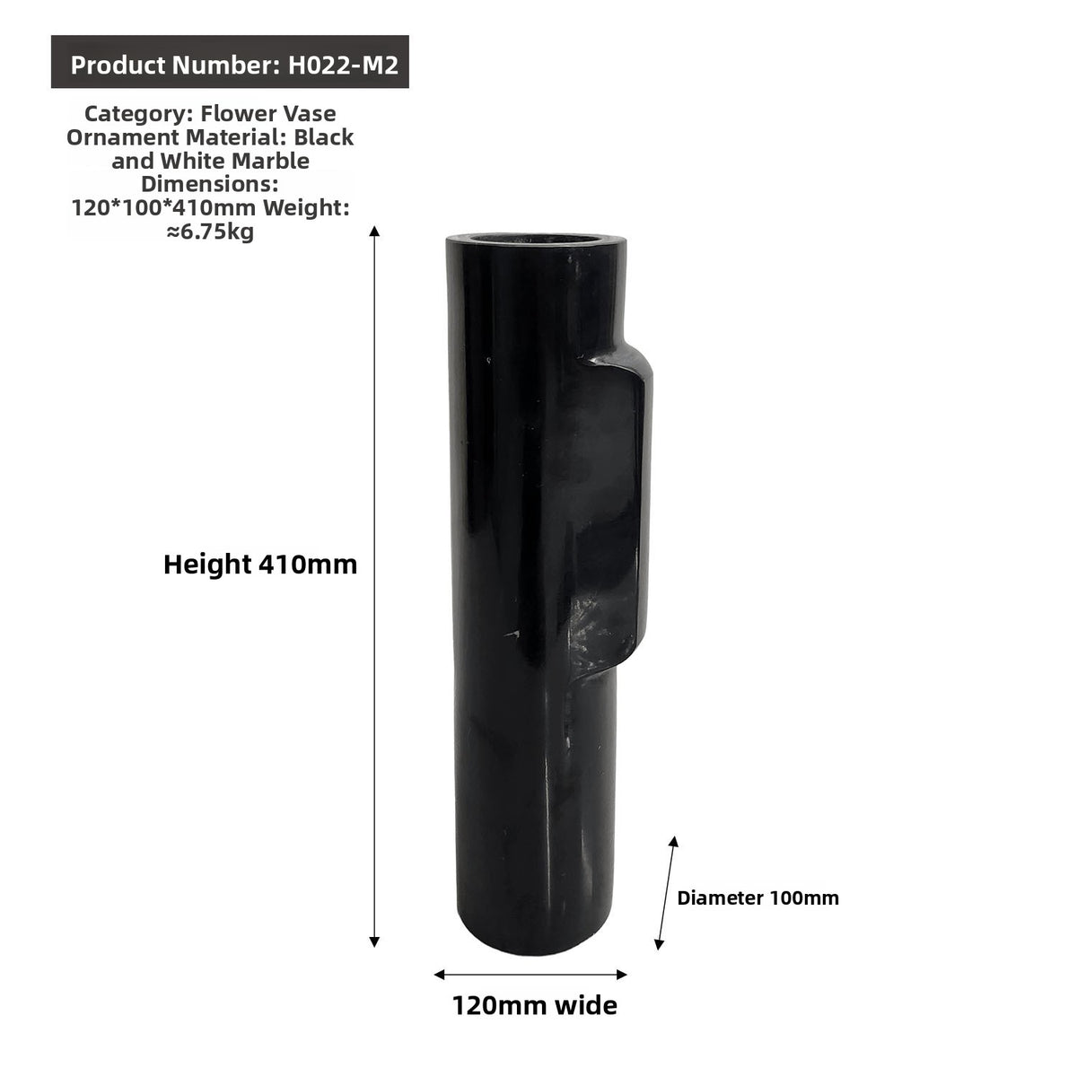 Modern Minimalist Stone Flower Vase