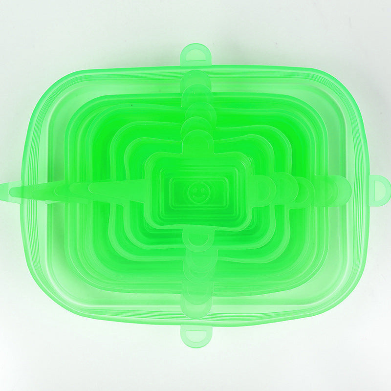 Food Grade Silicone Fresh Keeping Lids