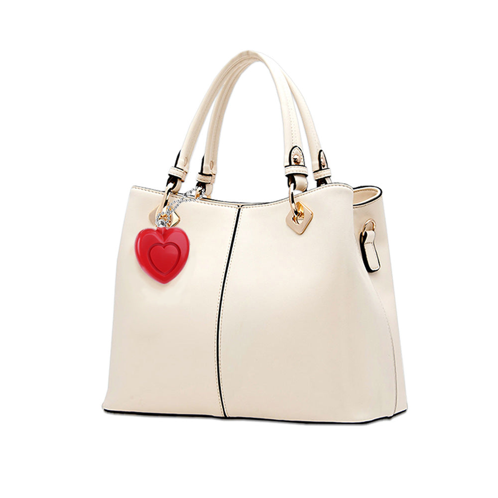 Heart-Shaped 125dB Personal Security Alarm Keychain with LED Light