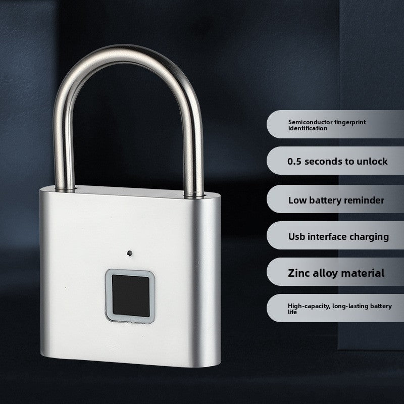 Intelligent Fingerprint Electronic Padlock