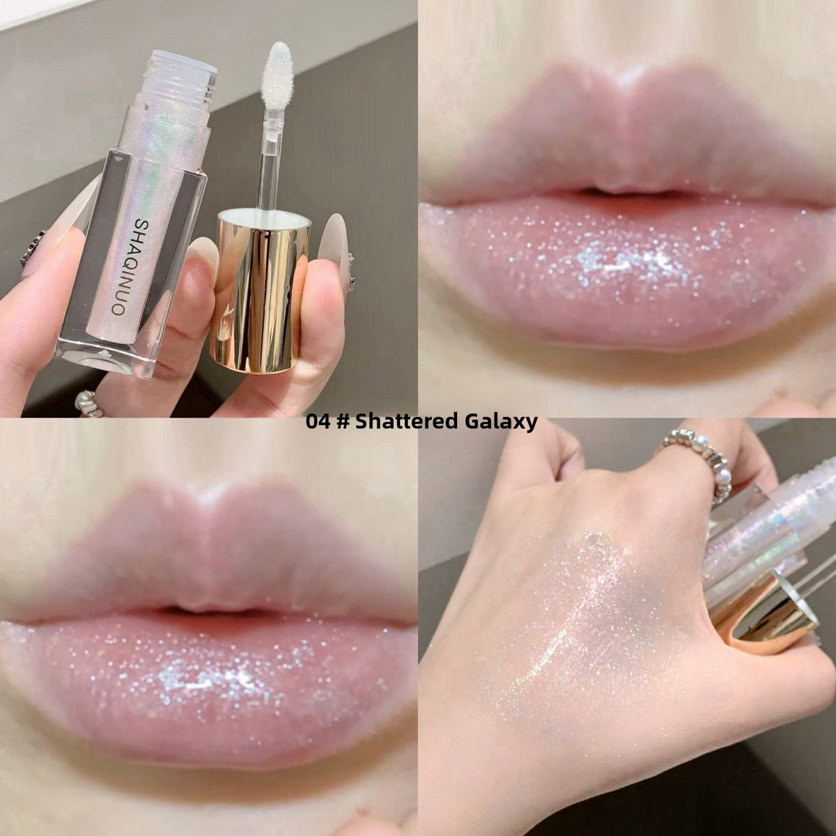 Waterlight Doodle Glass Lip Clear Shiny Live Lip Glaze