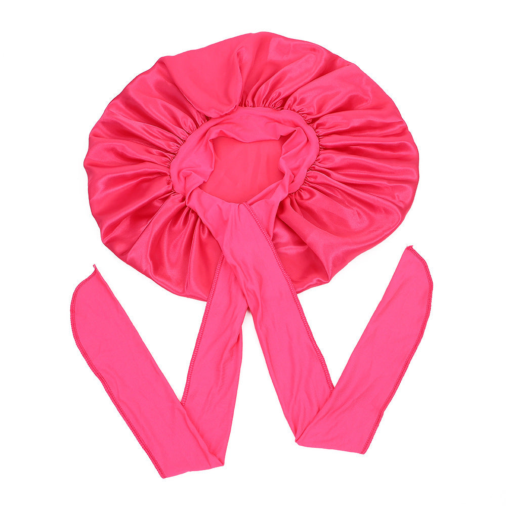 Womens Satin Sleep Cap Hair Protection Bonnet