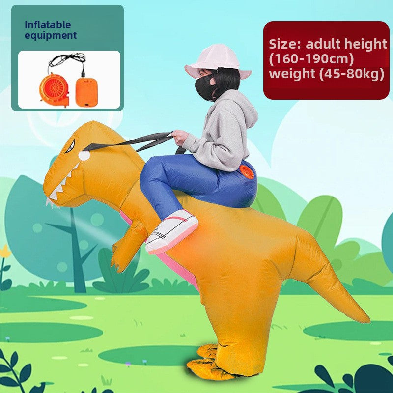 Dinosaur Inflatable Costume for Performance and Halloween