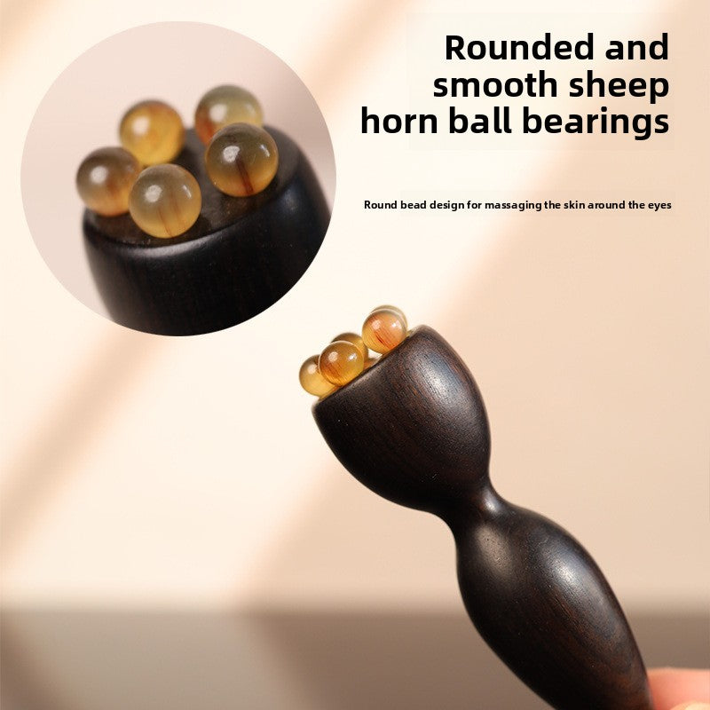 Wooden massager tool
