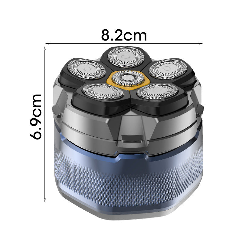 Six-Blade Electric Shaver Kit
