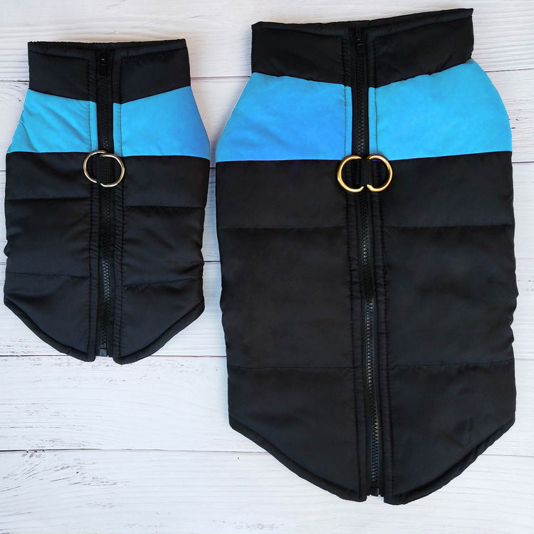 Winter Dog Jacket Cotton Warm Vest