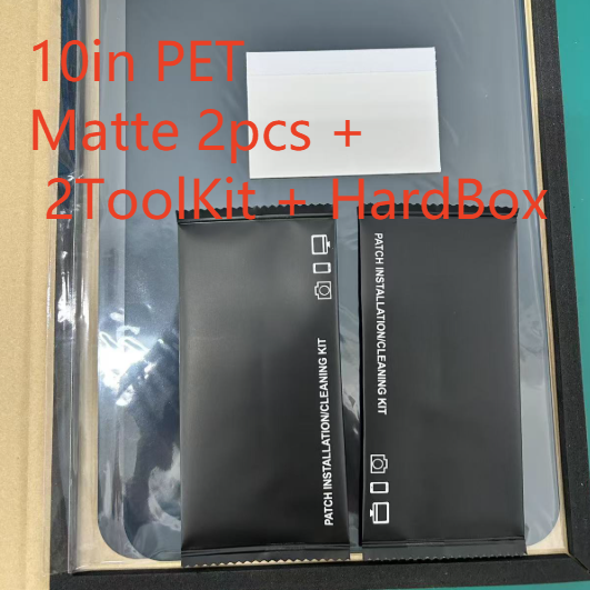10 inch PET HD Clear Screen Protector Film Auto-Adsorption