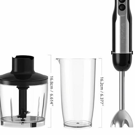5-in-1 Immersion Handheld Blender