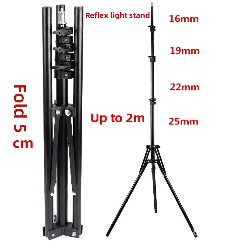 1.6m Inverted Folding Lamp Stand