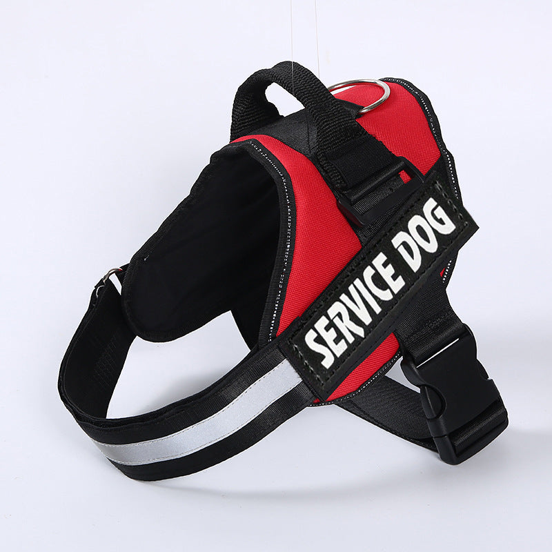 Adjustable Dog Harness with Anti-Shock Leash