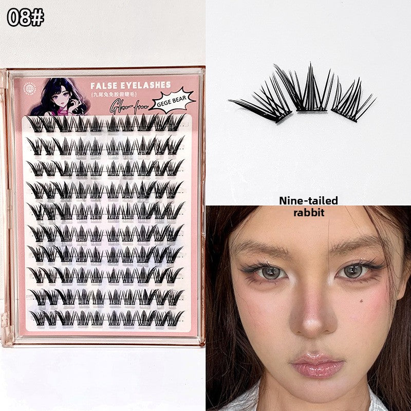 Self-adhesive false eyelashes