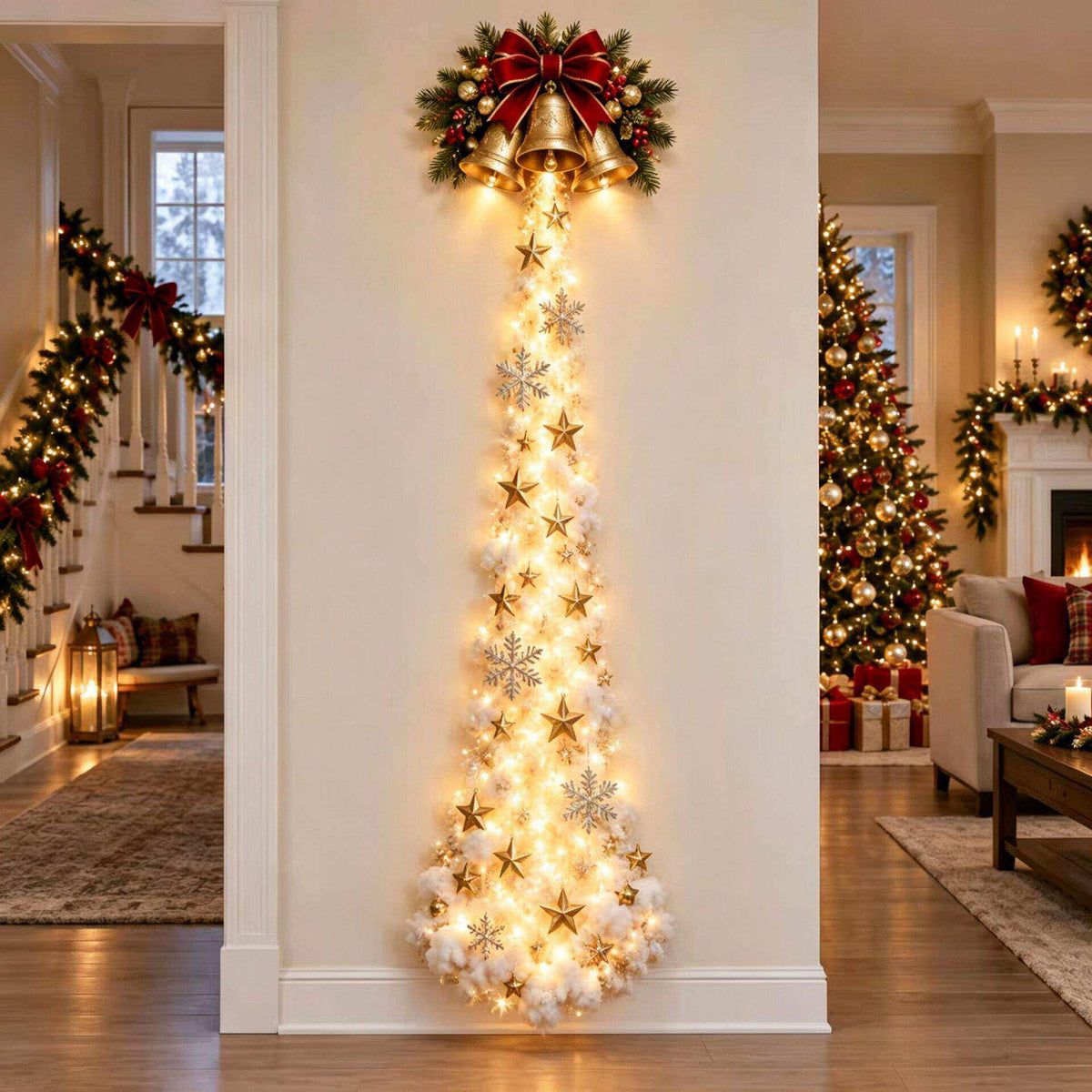 Christmas Themed LED Wall Night Light