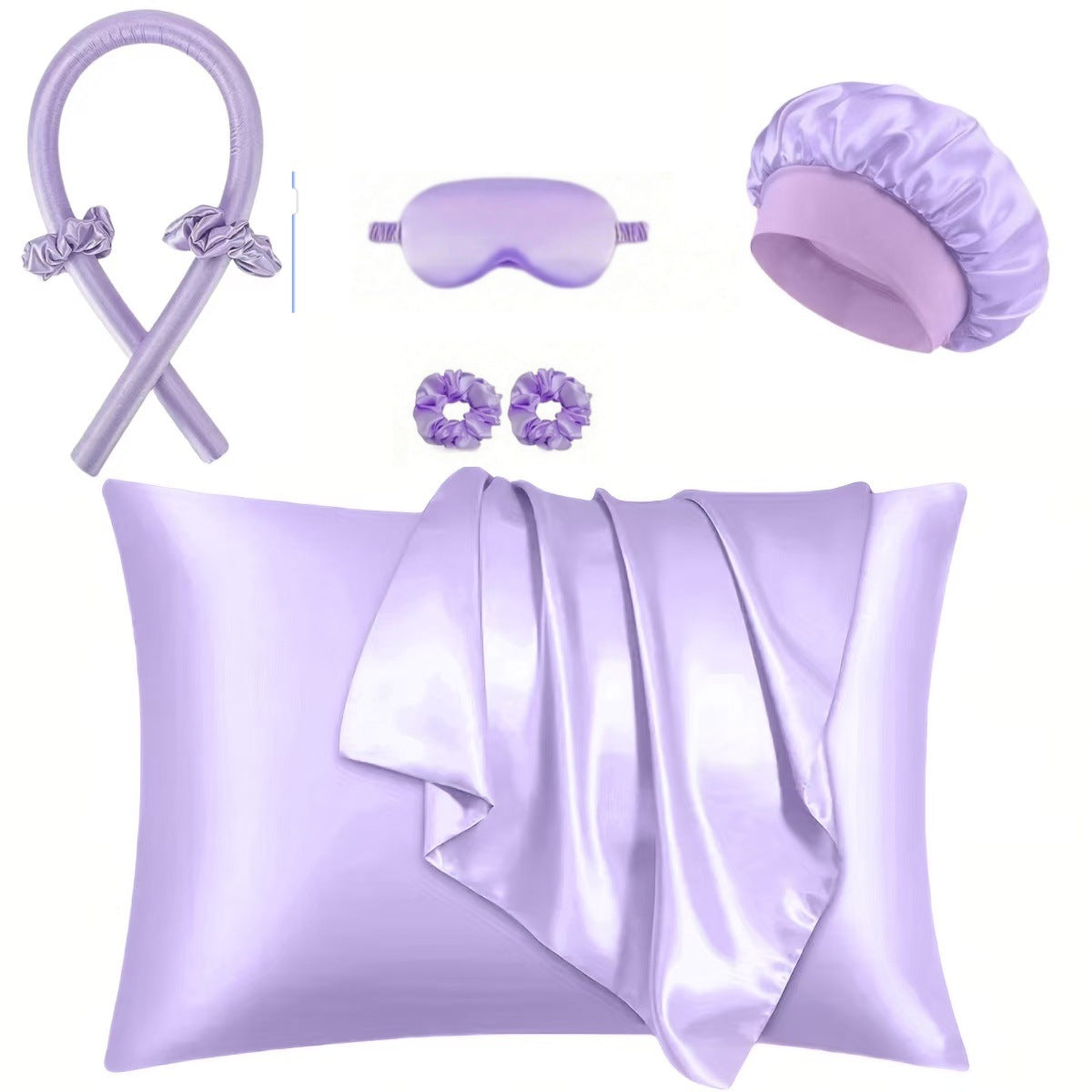 No Heat Hair Curling Set with Sleep Accessories