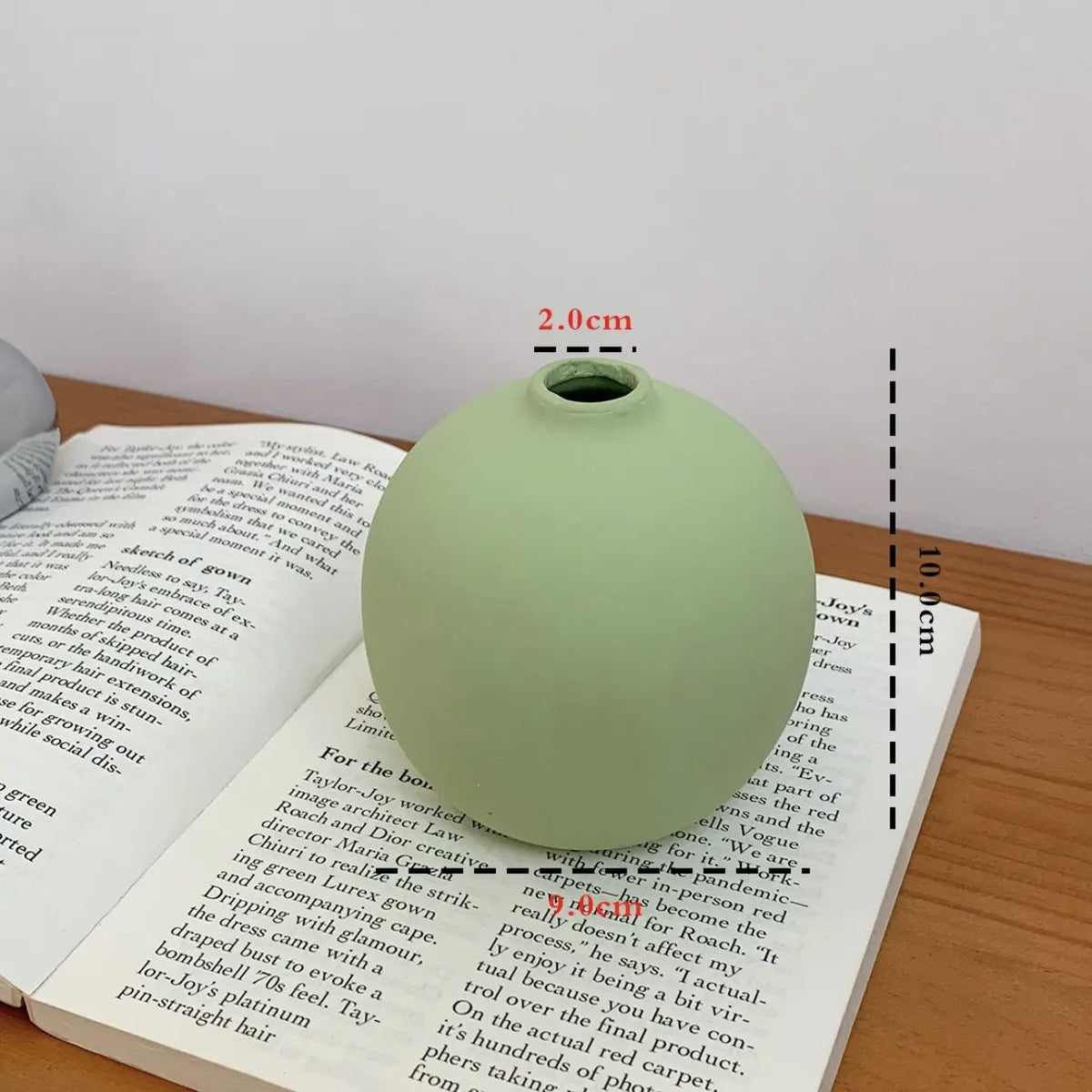 Artificial Orchid Ceramic Vase Decoration