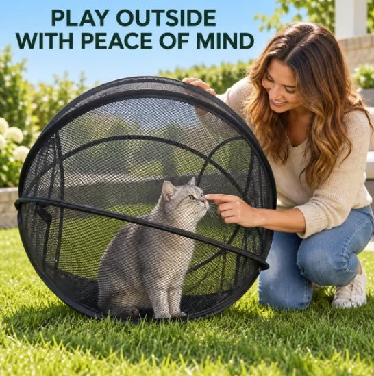 Pop-Up Cat Play Tent