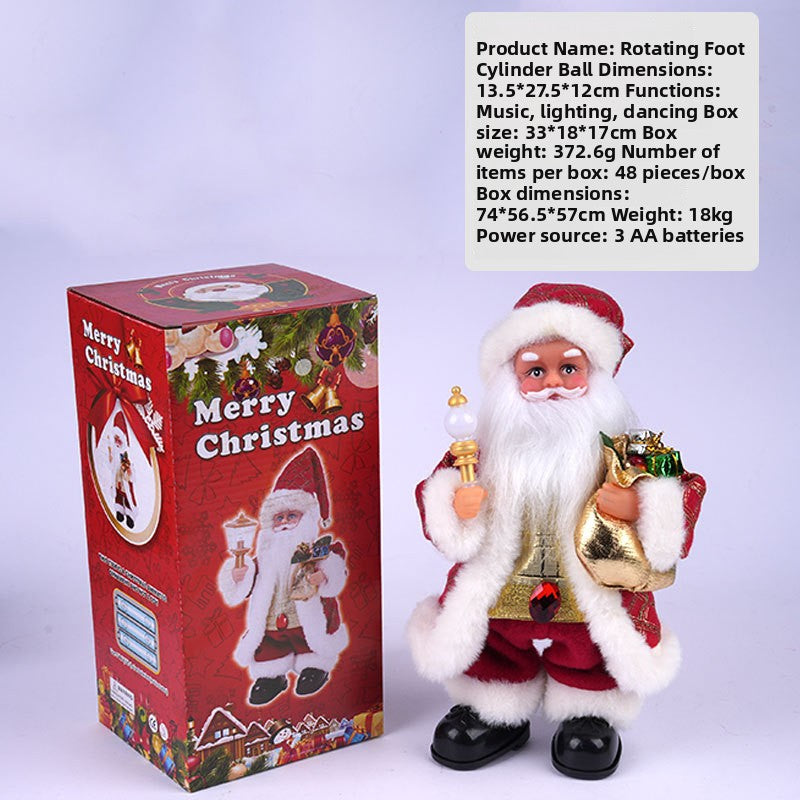 Climbing Pearl Santa Claus Electric Toy