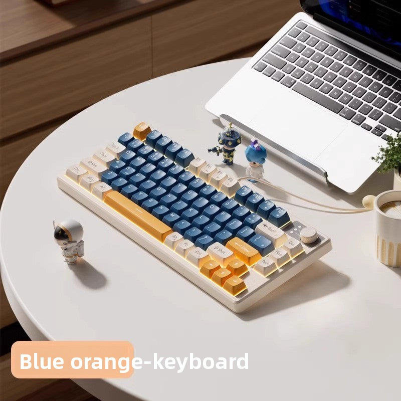 Mechanical Feel Silent Keyboard and Mouse Combo