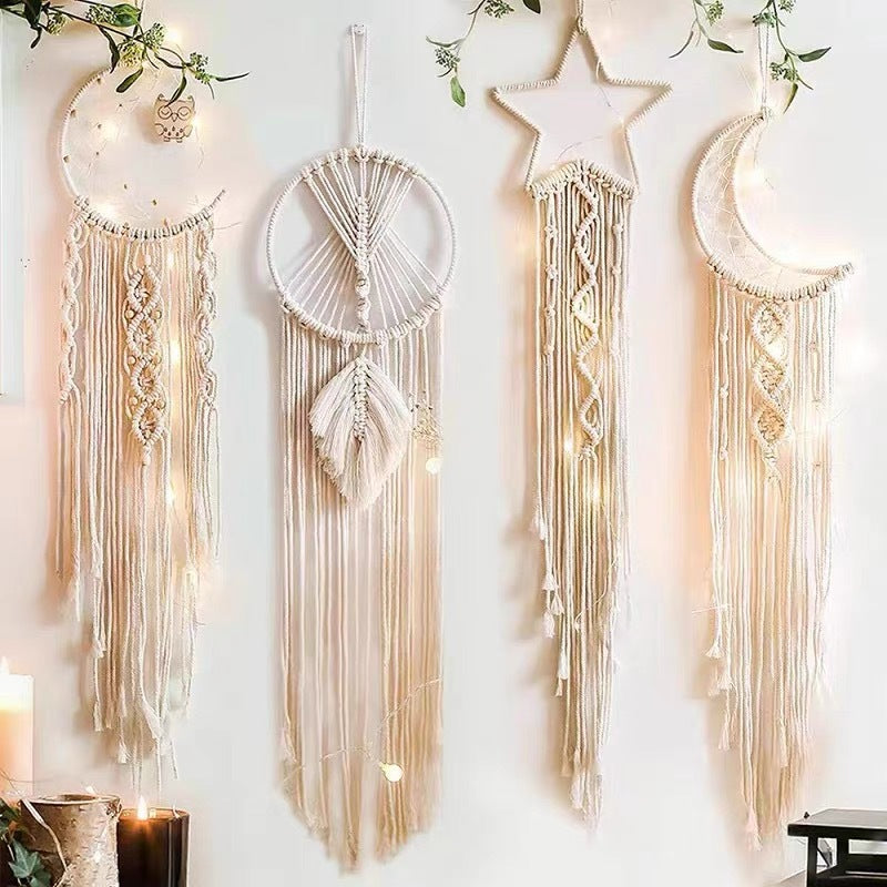 Woven tapestry dreamcatcher