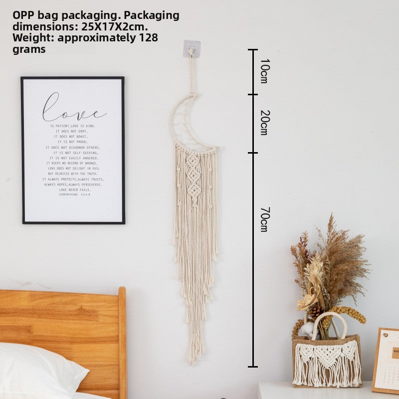 Woven tapestry dreamcatcher