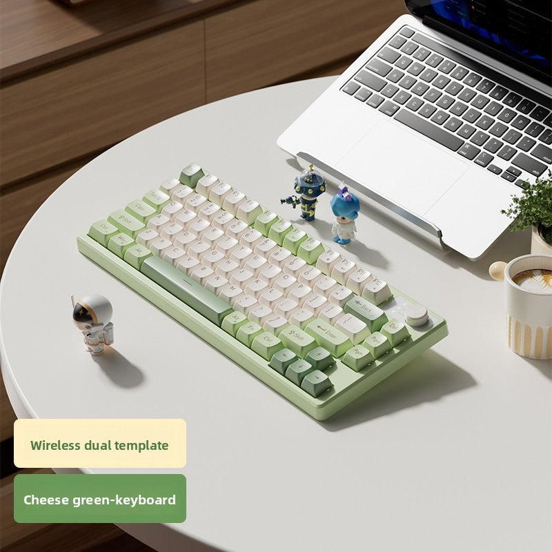 Mechanical Feel Silent Keyboard and Mouse Combo
