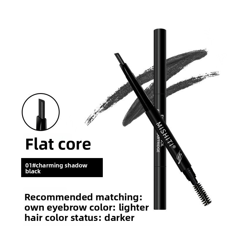 Automatic Rotating Dual-ended Eyebrow Pencil