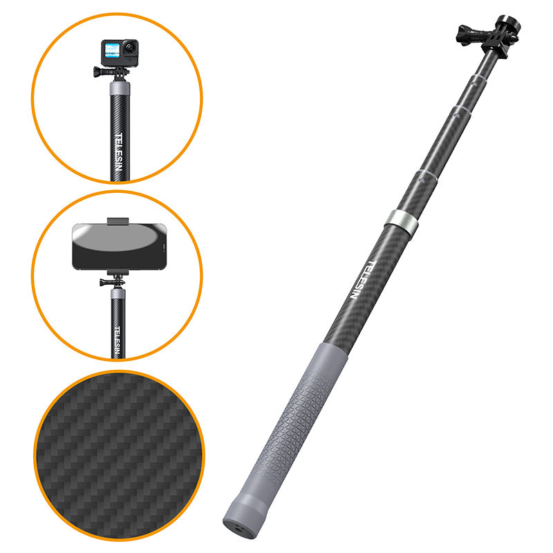 1.2m Carbon Fiber Selfie Stick
