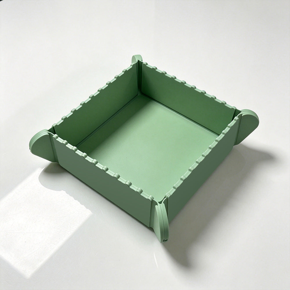 Foldable Magnetic Silicone Food Tray
