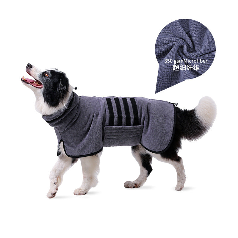 Absorbent Dog Robe Towel