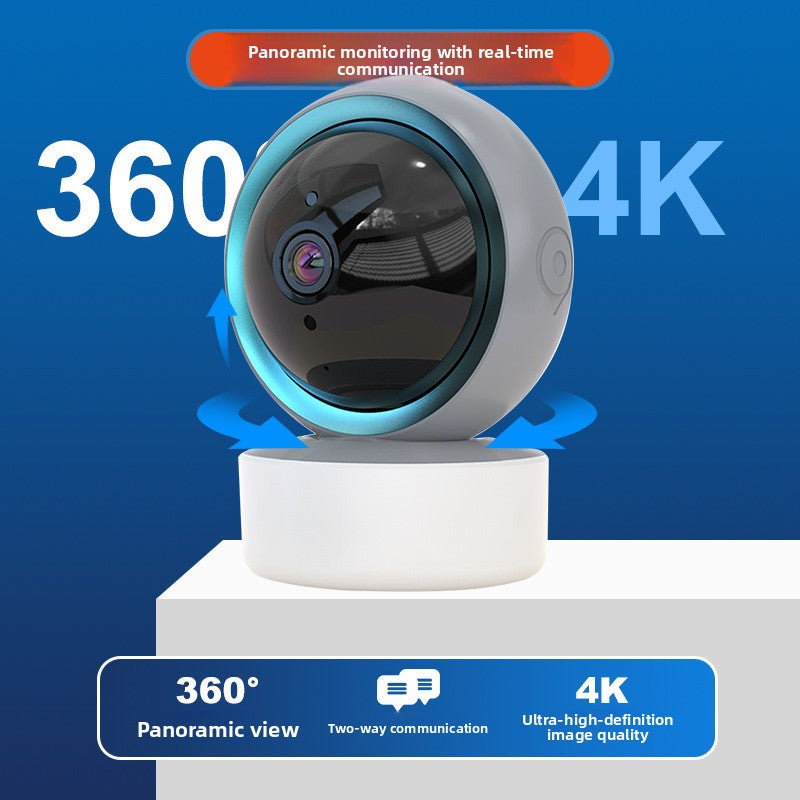 Smart WiFi Security Camera with Two-Way Audio